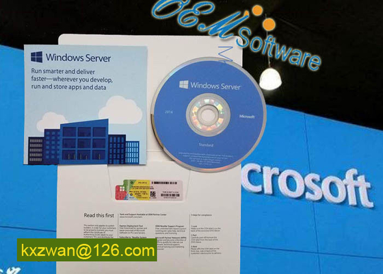 รหัสผลิตภัณฑ์โฮโลแกรม Coa Sticker อย่างเป็นทางการของ Windows Server 2016 R2